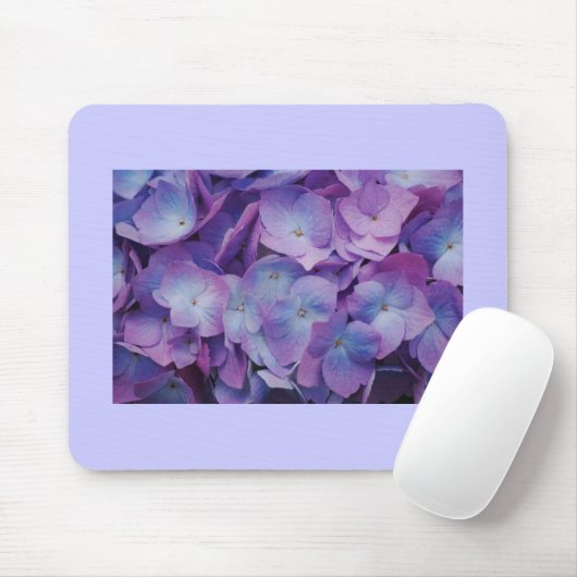 Hydrangea-Blüte Mousepad (Mit Mouse)