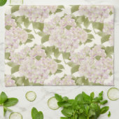 Hydrangea Blüten Geschirrtuch (Gefaltet)