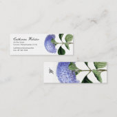 Hydrangea-botanische Visitenkarte (Vorne/Hinten)