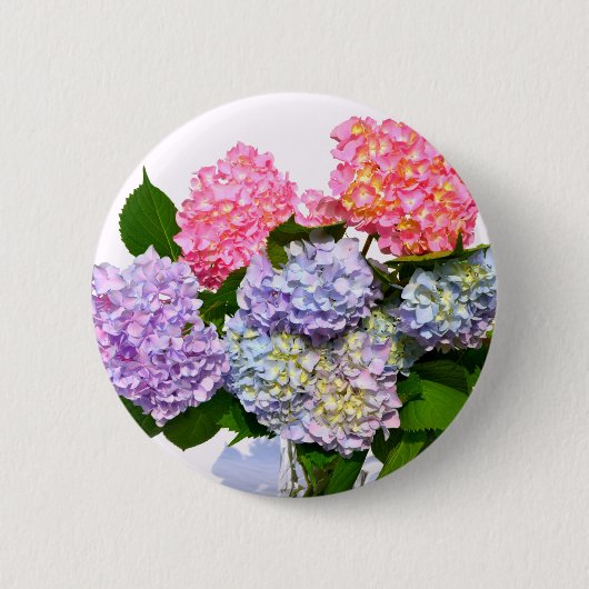 Hydrangea Bouquet Button (Vorderseite)