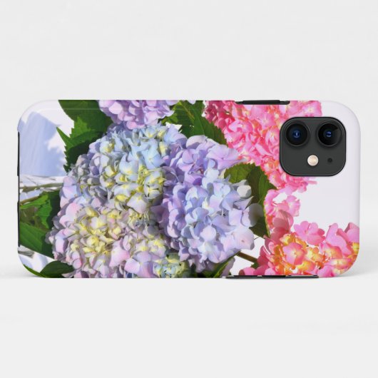 Hydrangea Bouquet Case-Mate iPhone Hülle (Rückseite (Horizontal))
