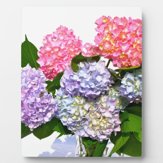 Hydrangea Bouquet Fotoplatte (Vorderseite)