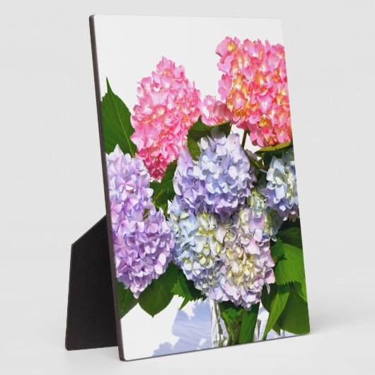 Hydrangea Bouquet Fotoplatte (Seite)