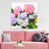 Hydrangea Bouquet Leinwanddruck (Insitu (Wohnzimmer))