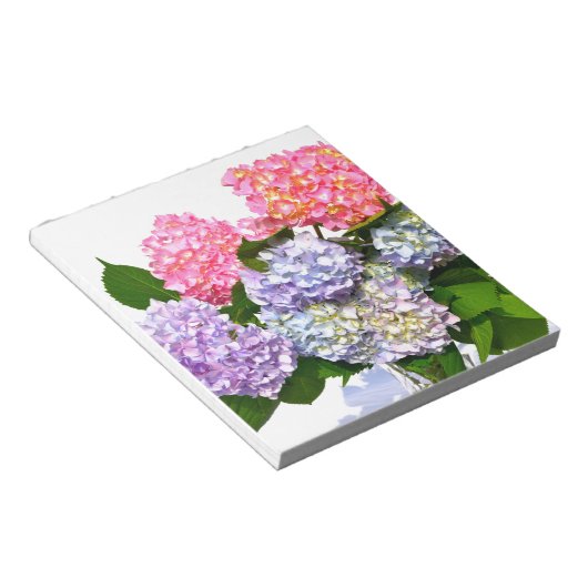 Hydrangea Bouquet Notizblock (angewinkelt)