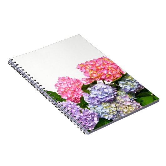 Hydrangea Bouquet Notizblock (Rechte Seite)