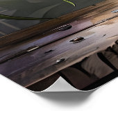 Hydrangea Bouquet Poster - Floral Still Life (Ecke)