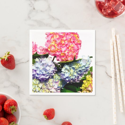Hydrangea Bouquet Serviette (Beispiel)