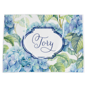 Hydrangea-Brautjungferngeschenktasche für Tory Große Geschenktüte