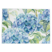 Hydrangea-Brautjungferngeschenktasche für Tory Große Geschenktüte (Rückseite)