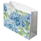 Hydrangea-Brautjungferngeschenktasche für Tory Große Geschenktüte (Rückseite Schrägansicht)