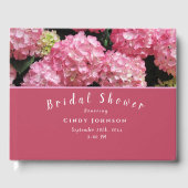 Hydrangea Brautparty Gästebuch (Vorderseite)