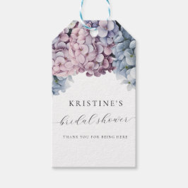 Hydrangea Brautparty Vielen Dank Tag Geschenkanhänger