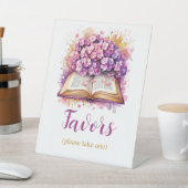 Hydrangea Buch Thema Favoriten Zeichen Sockelschild (In SItu)