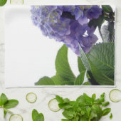 Hydrangea-Bush-Geschirrtuch Handtuch (Gefaltet)