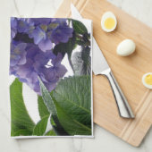 Hydrangea-Bush-Geschirrtuch Handtuch (Viertel Falte)
