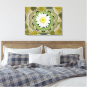Hydrangea Canvas Print Leinwanddruck (Insitu (Schlafzimmer))