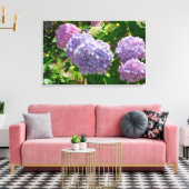 Hydrangea Canvas Print Leinwanddruck (Insitu (Wohnzimmer))