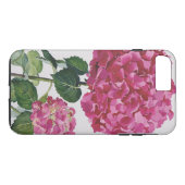 Hydrangea Case-Mate iPhone Hülle (Rückseite (Horizontal))