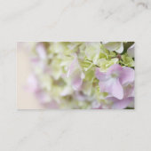 Hydrangea Closeup-Mama Visitenkarte (Rückseite)