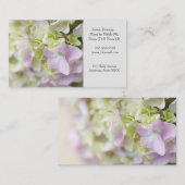 Hydrangea Closeup-Mama Visitenkarte (Vorne/Hinten)