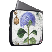 Hydrangea Collage Laptopschutzhülle (Vorne Rechts)