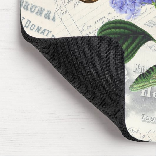 Hydrangea Collage Mousepad (Ecke)