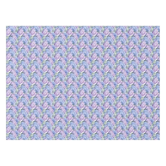 Hydrangea Cotton Tablecloth Tischdecke (Vorderseite (Horizontal))