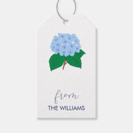 Hydrangea Custom Gift Tags Geschenkanhänger