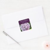 Hydrangea Custom Wedding Stickers (Umschlag)