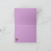 Hydrangea Dankeschön-Karte Dankeskarte (Innenseite)