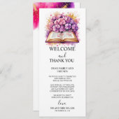 Hydrangea Dankeschön-Karte für Schreibtischnotizen Feiertagskarte (Vorne/Hinten)