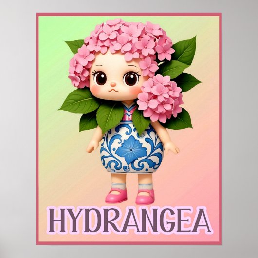 HYDRANGEA DOLL POSTER (Vorne)