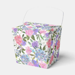 Hydrangea-Druck Party-Geschenkbox Geschenkschachtel
