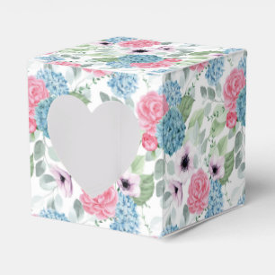 Hydrangea-Druck-Party-Geschenkbox Geschenkschachtel