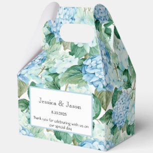 Hydrangea-Druck-Party-Geschenkbox Geschenkschachtel
