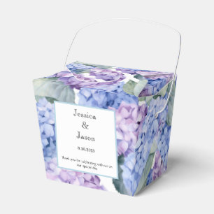 Hydrangea-Druck-Party-Geschenkbox Geschenkschachtel
