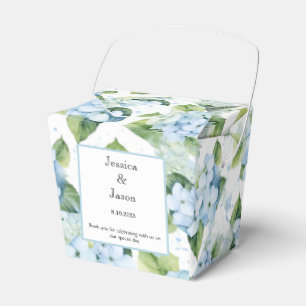 Hydrangea-Druck Party Treat Box Geschenkschachtel