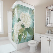 Hydrangea-Duschvorhang Duschvorhang (Beispiel)