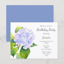 Hydrangea Einladung