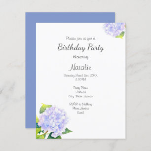 Hydrangea Einladung