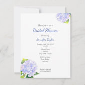 Hydrangea Einladung (Vorderseite)