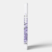 Hydrangea Elegante Personalisiert Moderne Blue Case-Mate iPhone Hülle (Rückseite / Rechts)