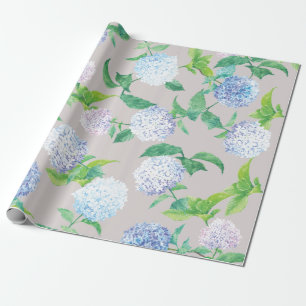 Hydrangea Elegantes Osterdesign Geschenkpapier