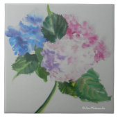 Hydrangea-Fliese Fliese (Vorderseite)