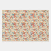 Hydrangea floral geschenkpapier set (Vorderseite 3)