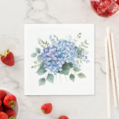 Hydrangea Floral Serviette (Beispiel)