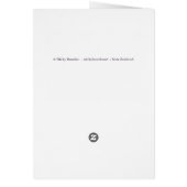 Hydrangea Floral Vase Card | Luxe Botanical (Hinten)