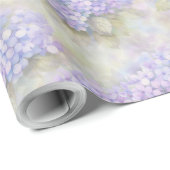 Hydrangea Floral Wrapping Paper Geschenkpapier (Rolleneckpunkt)