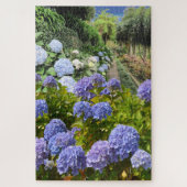 Hydrangea Flower Garden Jigsaw Puzzle (Vertikal)